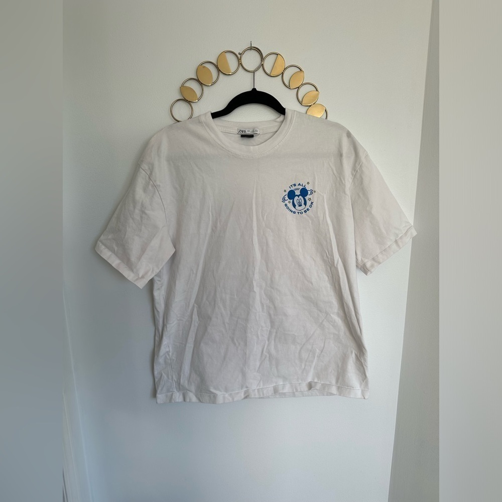 Zara Mickey Mouse Tee
